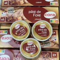 Pate de Foie Cora nhuyễn đỏ Pháp (Lốc 234g (3x78g))