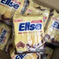 Bánh Quy Kẹp Kem Socola Euro Ellse Thái Lan- Túi 28g x12 bánh
