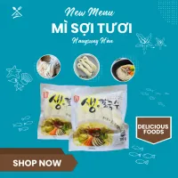 Mỳ sợi tươi Hangsung Hàn Quốc gói 700g - Sợi dai, mềm, thơm ngon