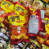 Snack mì Jolbyeong Vị Cay Hàn Quốc (Gói 82g)