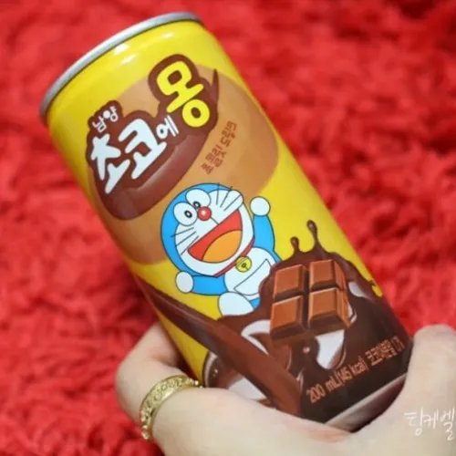 Sữa Doraemon socola chocoemong Hàn Quốc lon 175ml