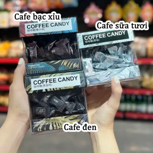 Kẹo Coffee Candy Đài Loan - Hủ 70gr- Đủ vị ( Mua 10 Tặng thêm 1 )