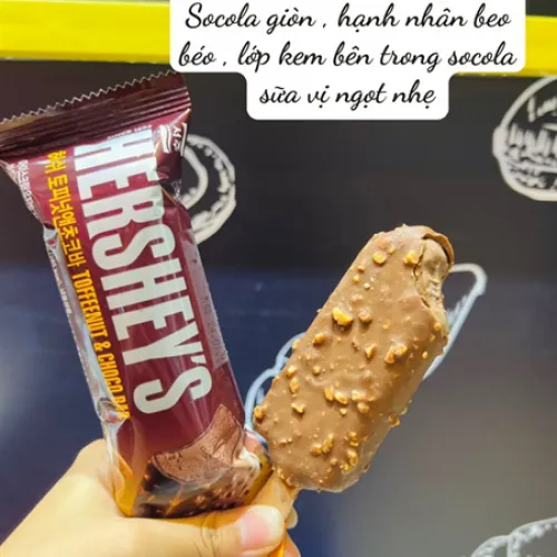 Kem Socola Hershey's Toffeenut & choco bar (Cây 90ml)